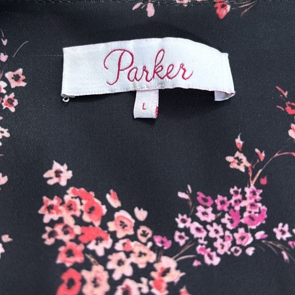 PARKER Plum Blossom Blouse Size Large - Picture 8 of 9